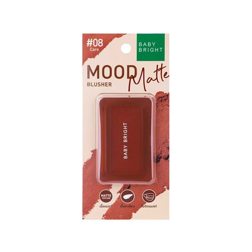 Phấn Má Hồng Baby Bright Mood Matte Blusher 4.5g Mịn Lì Tự Nhiên