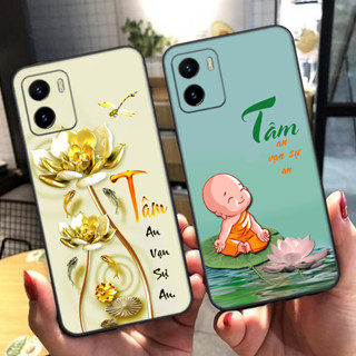 Ốp lưng Vivo Y15s/Y15A/Y01/Y02S/Y16 thư pháp tâm an,chữ tâm,tài,lộc,phong thủy giá rẻ