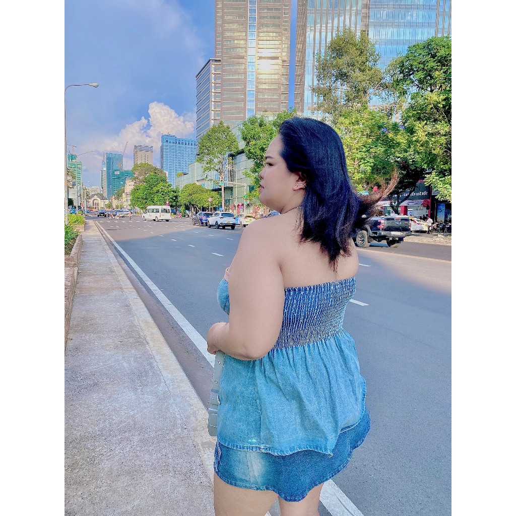 Áo Quây Jeans Bigsize