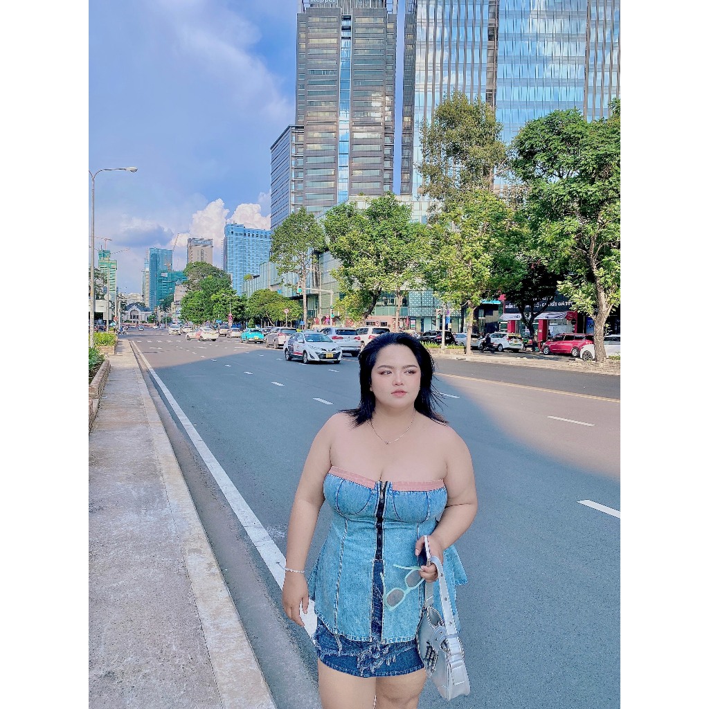 Áo Quây Jeans Bigsize