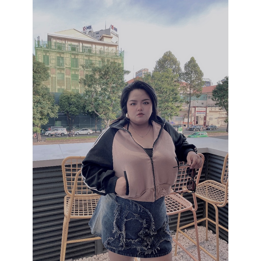 Áo Khoát Croptop Bigsize