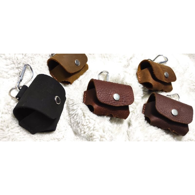 Bao da Airpods pro và pro 2 da bò sáp chất bụi siêu chất