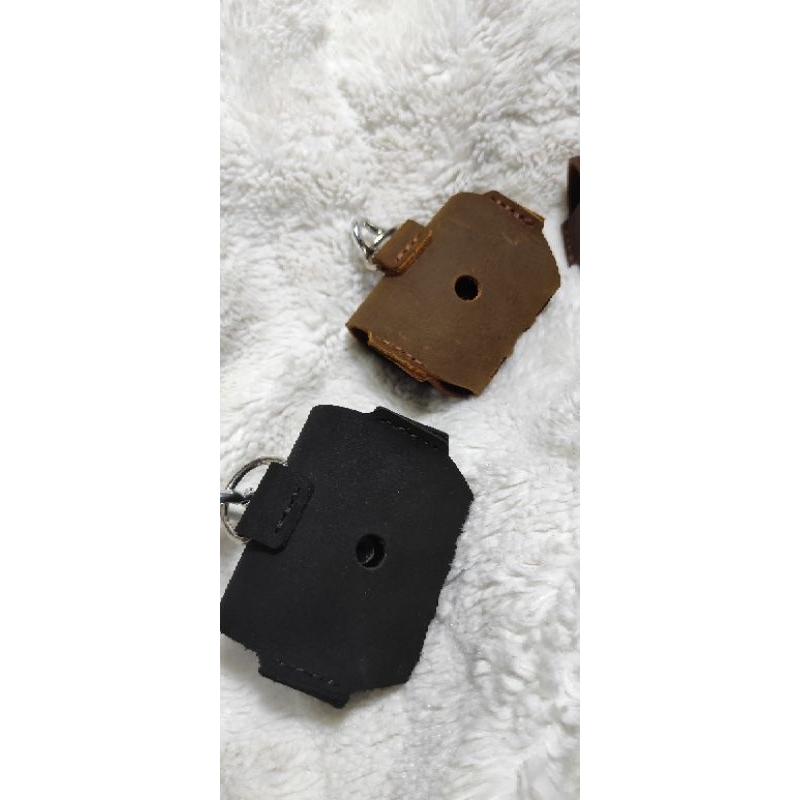 Bao da Airpods pro và pro 2 da bò sáp chất bụi siêu chất