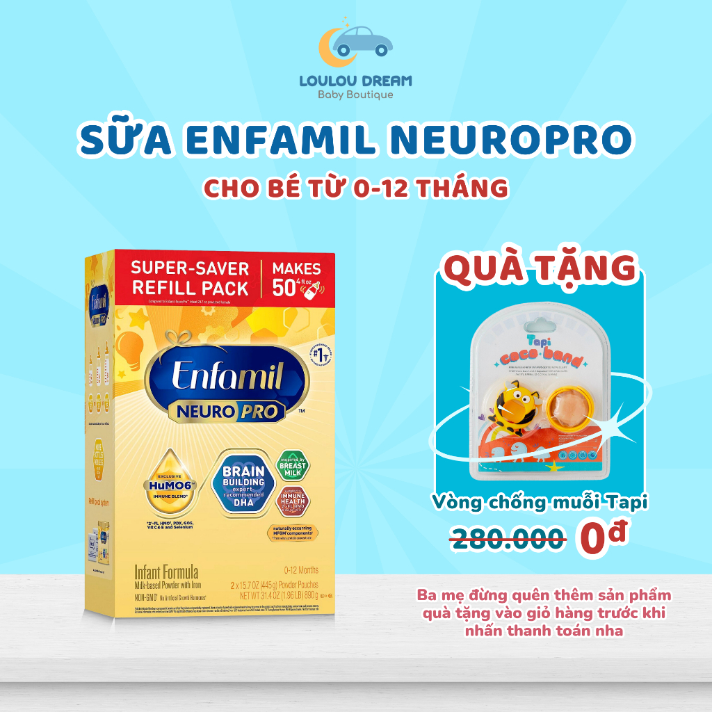 Sữa Enfamil Neuro Pro Mỹ 890g