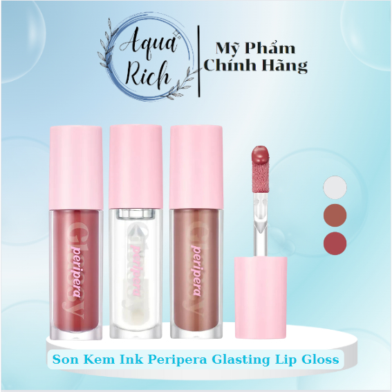Son Tint Bóng Có Màu Peripera Ink Glasting Lip Gloss [01 - 02 - 03 - 04 - 05 - 06 - 07 - 08 - 09]