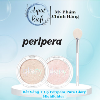 Phấn bắt sáng ink peripera pure glory highlighter set - 01 day glory - 02 night glory