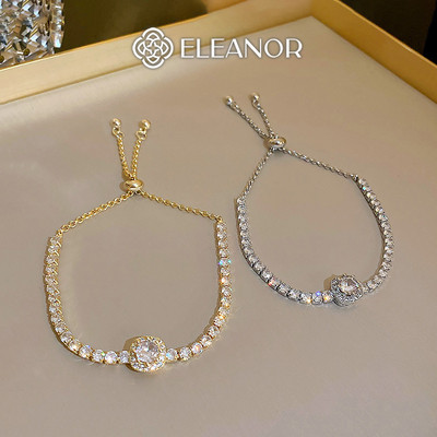Vòng tay nữ dây rút Eleanor Accessories đa dạng kiểu dáng lắc tay đính đá phụ kiện trang sức 6565