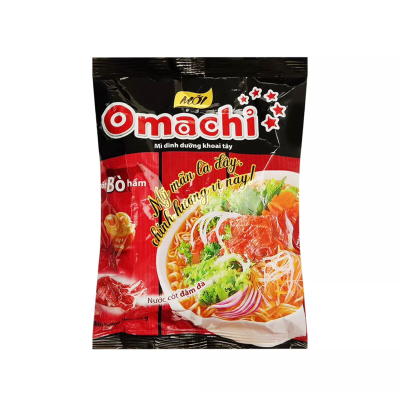 Mì Omachi Bò hầm bịch 5 gói