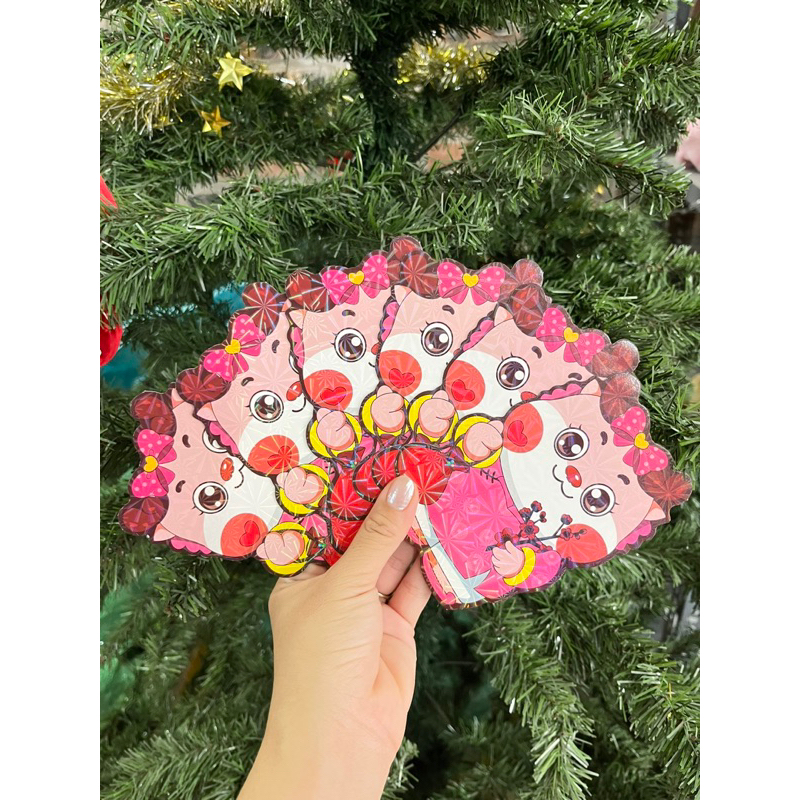 Bao Lì Xì Chipi Hoạt Hình Tết Giáp Thìn Năm 2024, Combo 100c Lì xì Hoạt Hình Phản Quang Kim Cương Tết Nguyên Đán