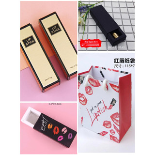 50 hộp giấy đựng son sáp và son kem nhiều mẫu - phụ kiện son handmade.