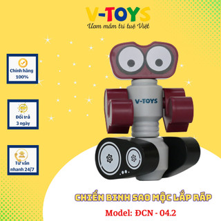 Đồ Chơi Trẻ Em Lắp Ráp Nam Châm Chiến Binh Sao Mộc V-TOYS Phát Triển Trí Tuệ Chất Liệu Cao Cấp Từ Tính Lực Hút Mạnh