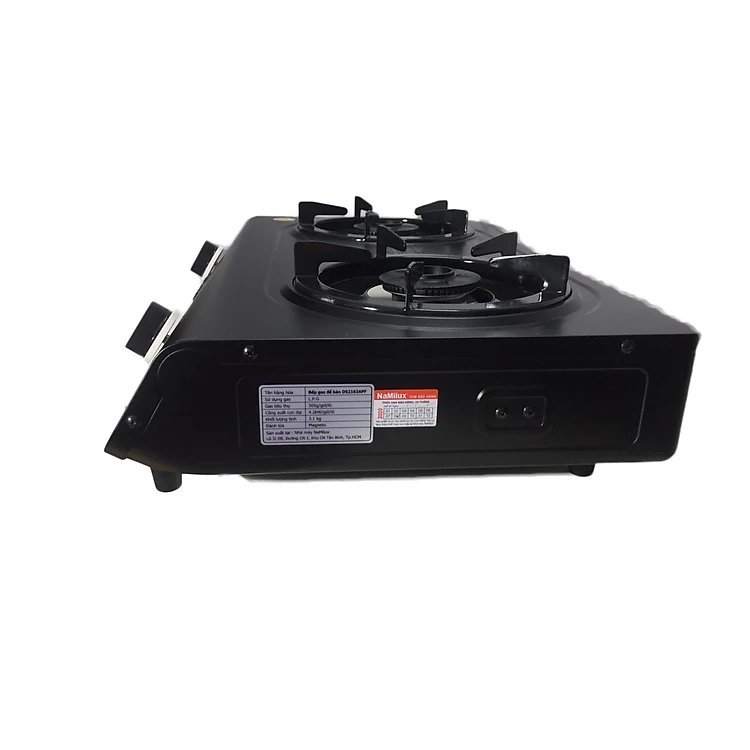Bếp gas đôi Namilux DS2163APF Mặt men ✅ Lửa Xanh, Công Suất Mạnh, Hàng Chính Hãng