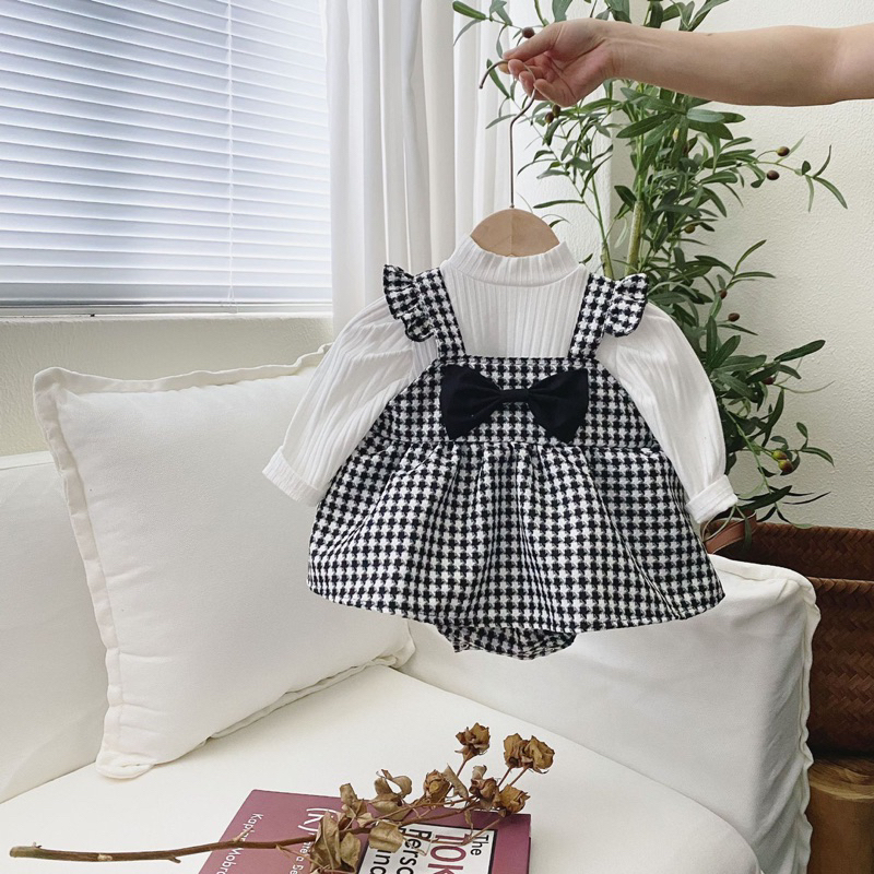 Dạ Chéo Nơ cho bé mã 6479