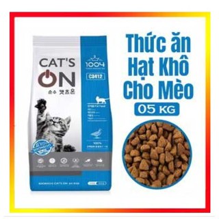 [Tách Lẻ 1kg]  Hạt Cho Mèo CAT ON 🐱- Dinh Dưỡng Cân Bằng, Hỗ Trợ Mèo Khỏe Mạnh Mỗi Ngày