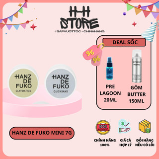  SAMPLE HANZ DE FUKO CHÍNH HÃNG  Sáp tạo kiểu Hanz De Fuko Mini Size 7g  bản dùng thử   Claymation Quicksand Sponge Wax  