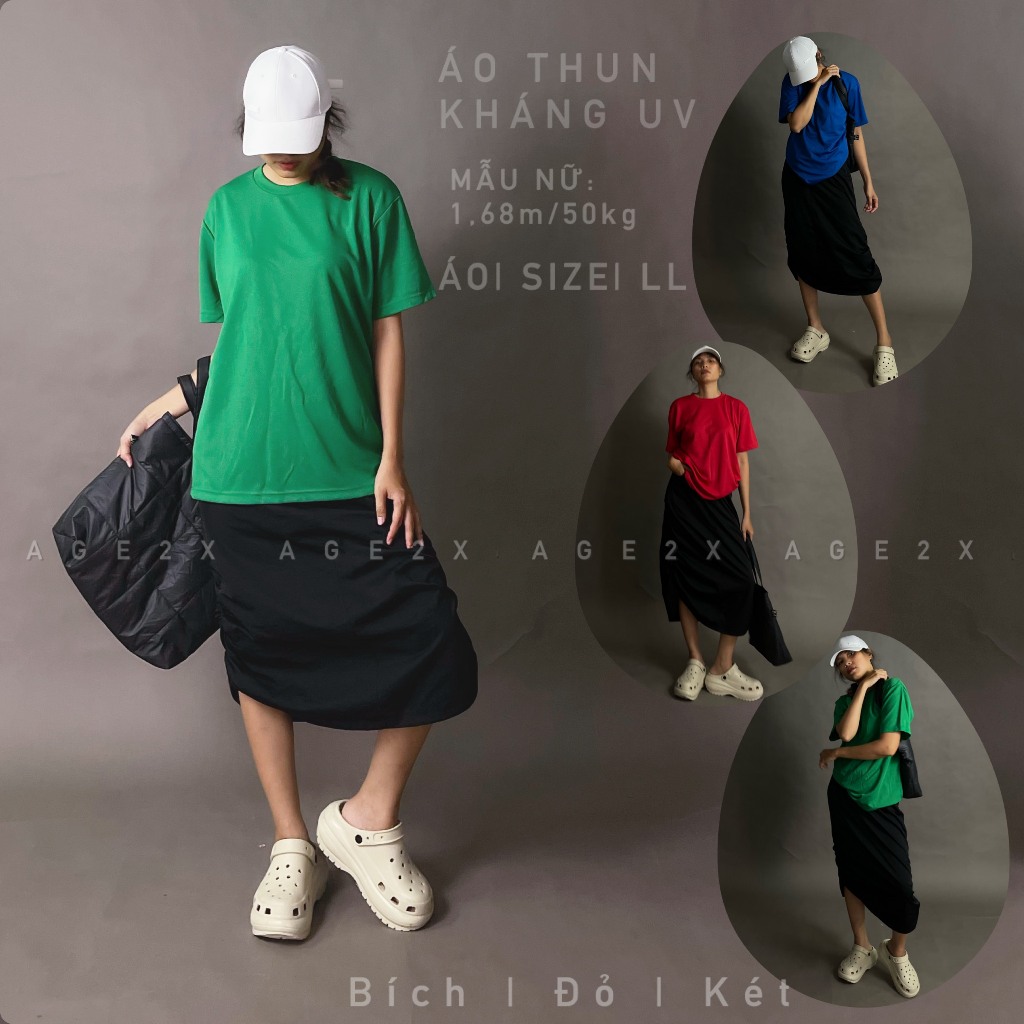 13. TONE Màu Áo Thun Noel Đón Giáng Sinh 2023 - Áo Thun  Kháng Khuẩn Chống  Tia UV , 100% polyester Thấm Hút Nhanh