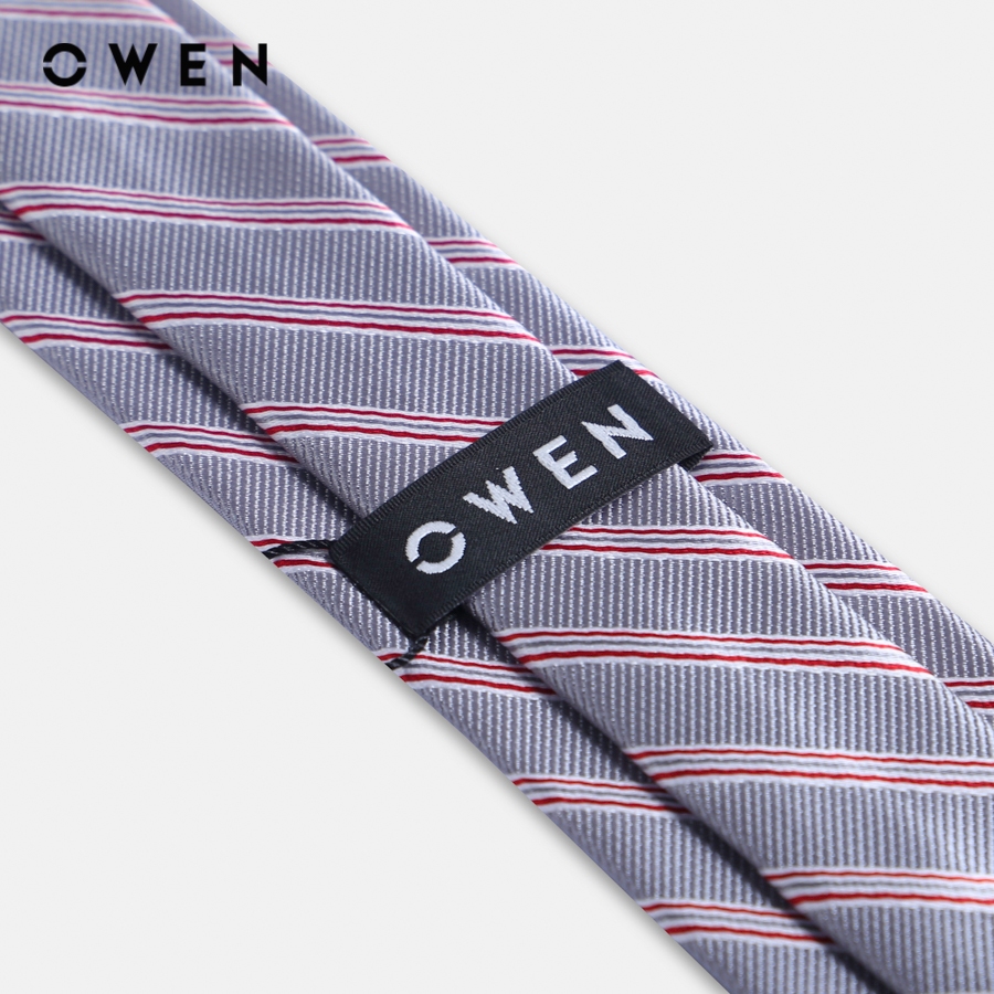 OWEN - Cà vạt màu Ghi chất liệu Polyester - CV232641