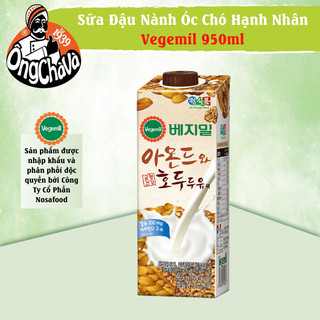 [Date T02/2025] Sữa Hạt Óc Chó Hạnh Nhân Vegemil 950ml (Almond & Walnut Soymilk)