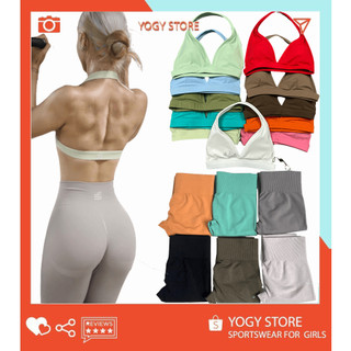 Áo yếm tập thể thao gym yoga nữ SEY, quần tập thể thao gym yoga nữ SEY chất vải dệt cao cấp chun mông.