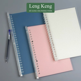  Thanh còng nhựa Leng Keng Văn Phòng Phẩm làm sổ còng nhựa vở còng 