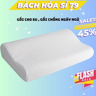 Gối cao su non cao cấp chống ngáy ngủ đau vai gáy dành cho mọi lứa tuổi