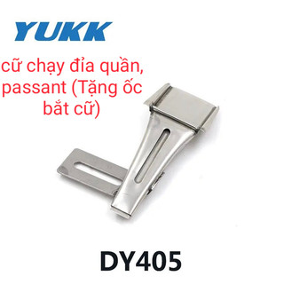 Cữ 405 chạy dây, cữ đỉa quần, cữ passăng nằm, may dây dùng cho máy may 1 kim, 2 kim công nghiệp
