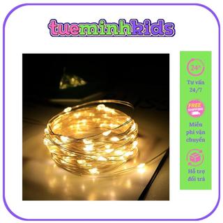 Dây Đèn Led Fairylight ,Dây Đèn Đom Đóm Dùng Pin Trang Trí Nhà , Lớp Học Dịp Sự Kiện