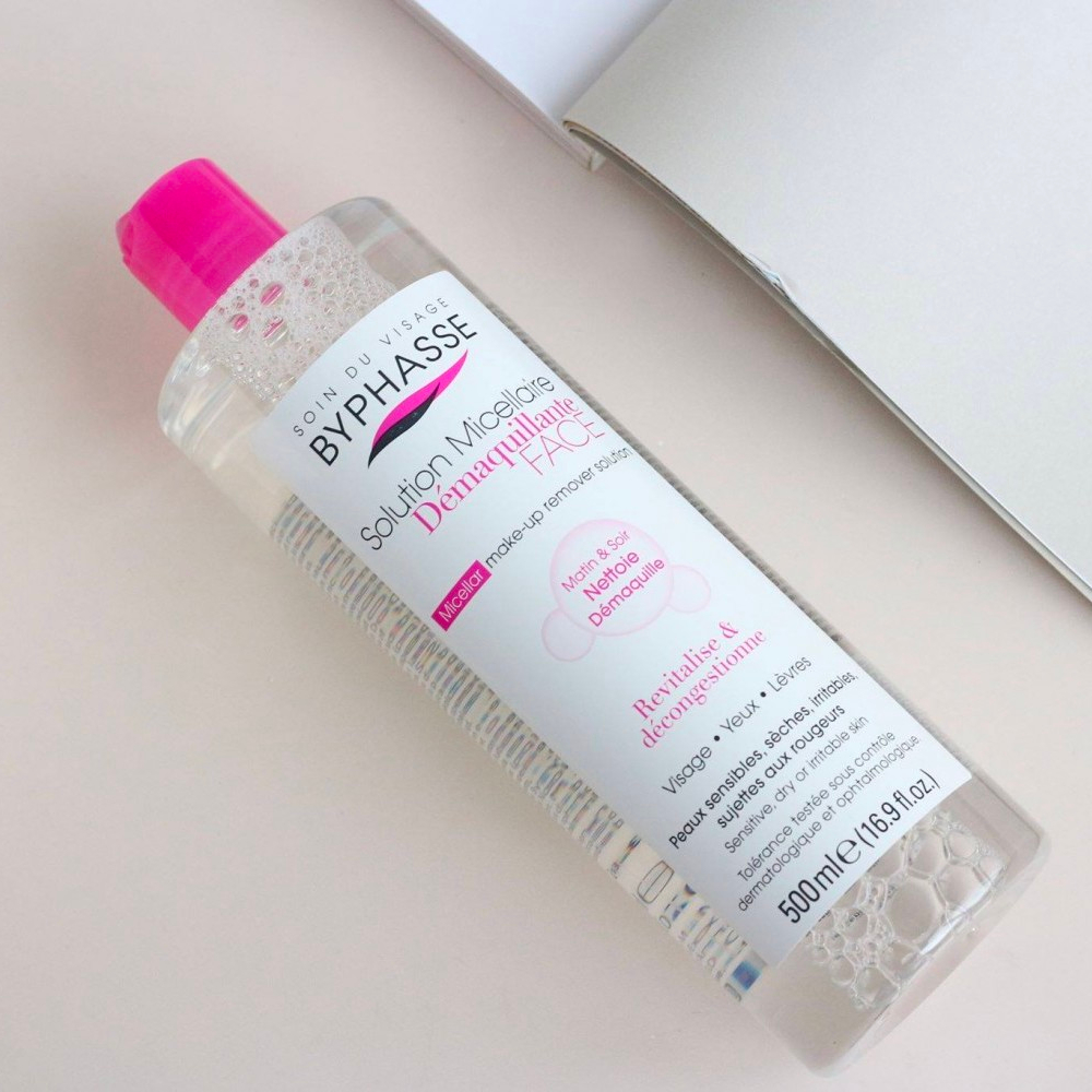 Nước Tẩy Trang Byphasse Solution Micellaire 500ml Làm Sạch Da