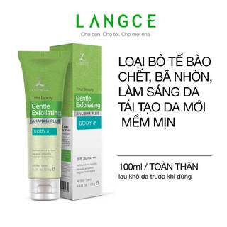 GEL LÀM SẠCH TẾ BÀO CHẾT AHA/BHA+ ĐẸP DA - BODY it - TOÀN THÂN 100ml LANGCE