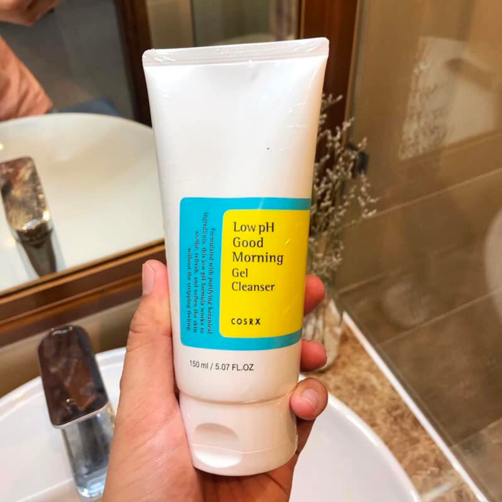 Sữa Rửa Mặt Cosrx Low PH Good Morning Gel Cleanser Dạng Gel Có Độ pH Thấp 0.5% BHA