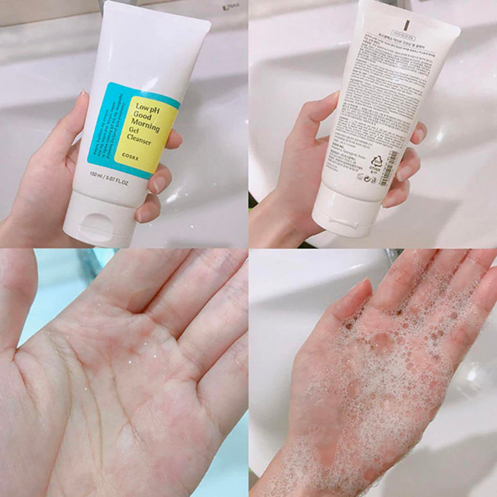 Sữa Rửa Mặt Cosrx Low PH Good Morning Gel Cleanser Dạng Gel Có Độ pH Thấp 0.5% BHA