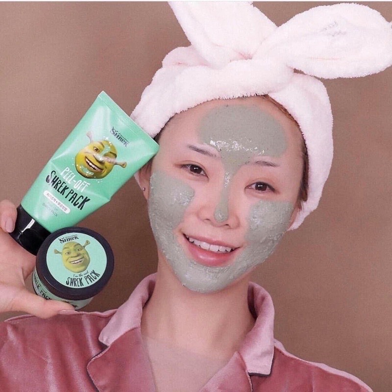 Mặt Nạ Đất Sét Bạc Hà Rau Má I’m The Real Shrek Pack 110g Làm Sạch Mụn Đầu Đen