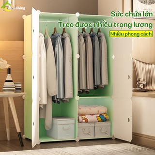 Tủ nhựa - tủ ghép aisha có xéo thông minh tự lắp ráp,tủ nhựa ghép,tủ nhựa để đồ lắp ghép, tủ nhựa
