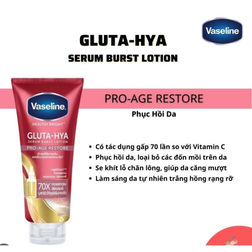 Dưỡng Thể Vaseline Healthy Bright Daily 300ml