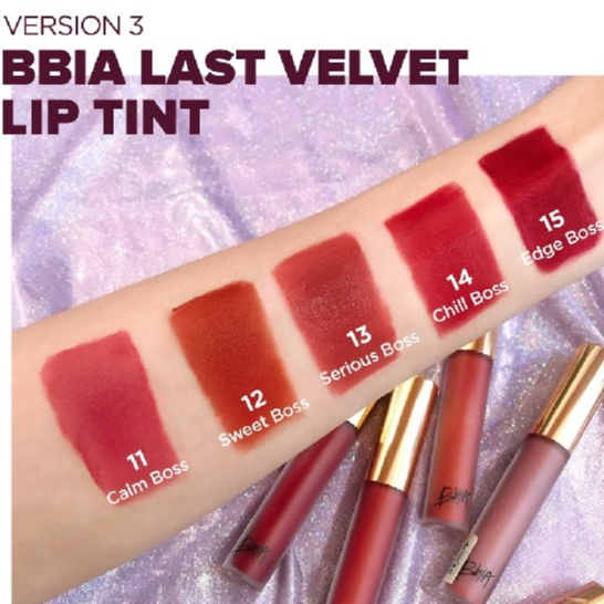 Son Kem Lì Bbia Last Velvet Lip Tint