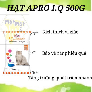 Thức ăn cho mèo Apro IQ Formula gói 500g
