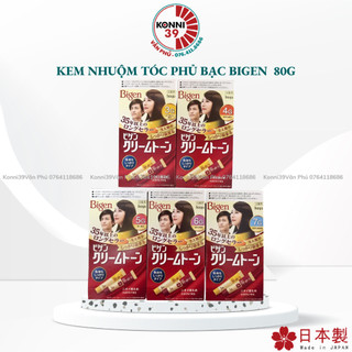 Nhuộm Tóc phủ bạc BIGEN Thảo Dược Hàng Nhật Nội Địa 80g NORI