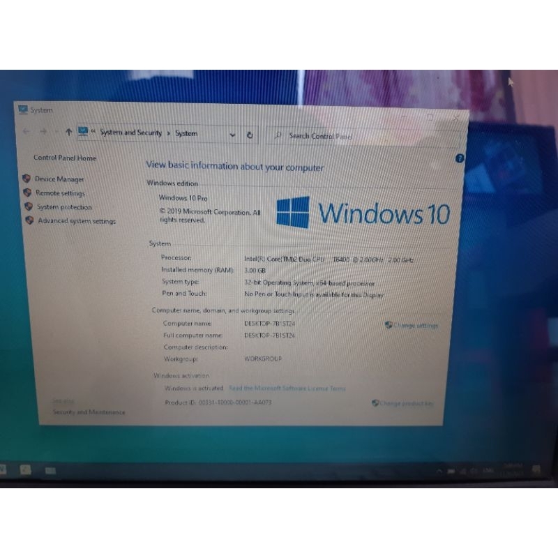 Laptop acer Extensa 4630