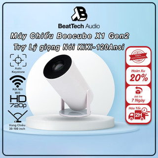 Máy Chiếu Mini BEECUBE X1 GEN 2 Siêu Rẻ - Độ Phân Giải HD 720P - Bảo Hành 12 Tháng