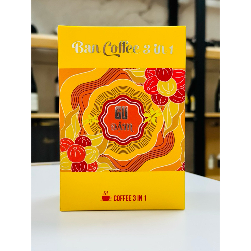Ban Cofee 3 in 1- GU Đậm mẫu hot đẹp,giá mềm lên set quà max đẹp