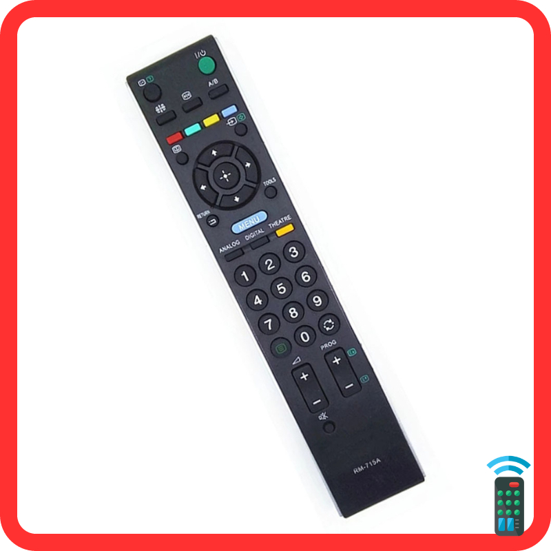Điều khiển Tivi S0NY LCD RM-715A - Giá rẻ kèm Pin