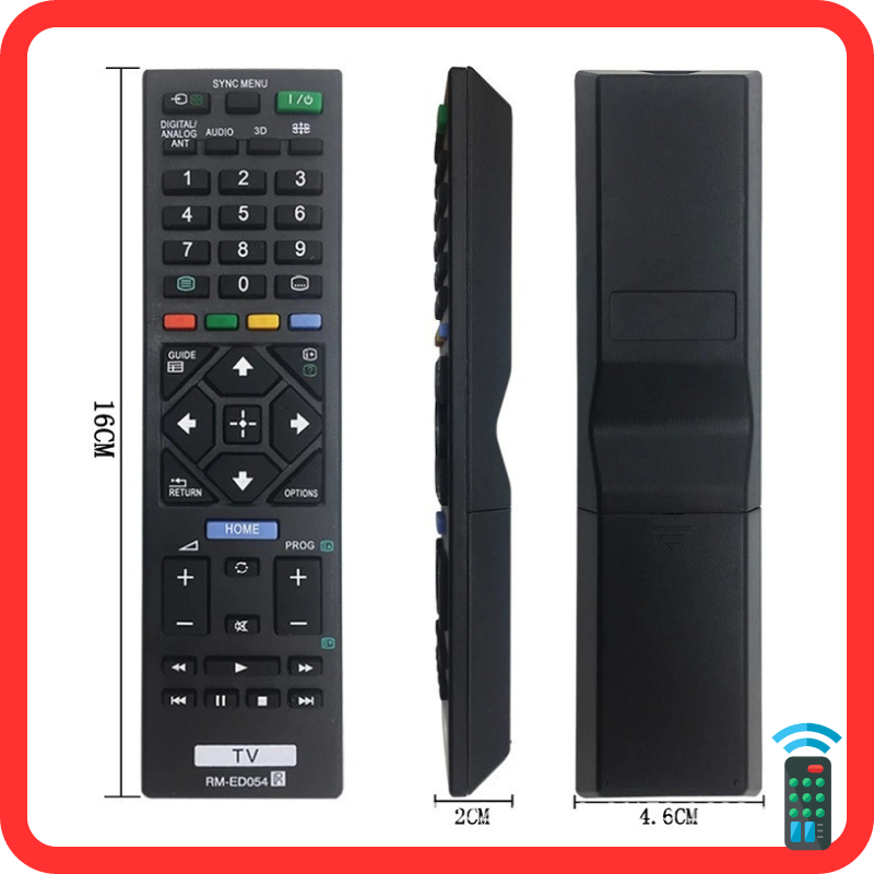 Điều khiển Tivi S0NY ED054 - Giá rẻ kèm Pin