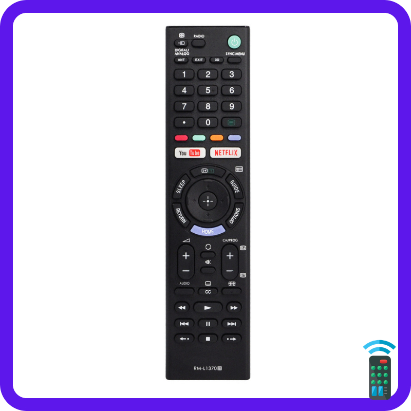 Điều khiển Tivi S0NY Đa năng Smart TV L1370 - Giá rẻ kèm Pin