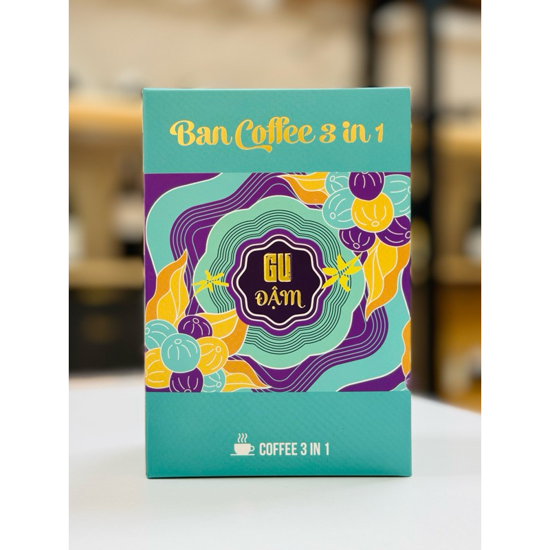 Ban Cofee 3 in 1- GU Đậm mẫu hot đẹp,giá mềm lên set quà max đẹp