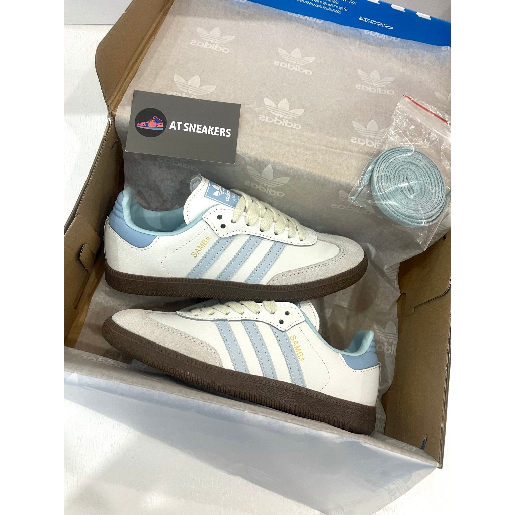 Giày Adidas Samba Baby Blue