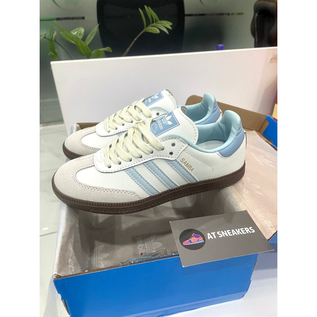 Giày Adidas Samba Baby Blue
