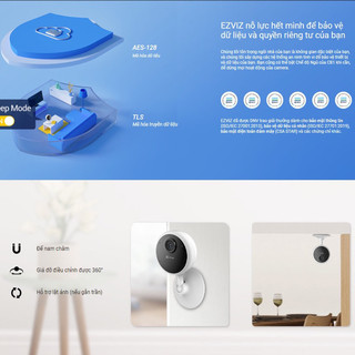 Camera CB1 Ezviz dùng pin 2MP