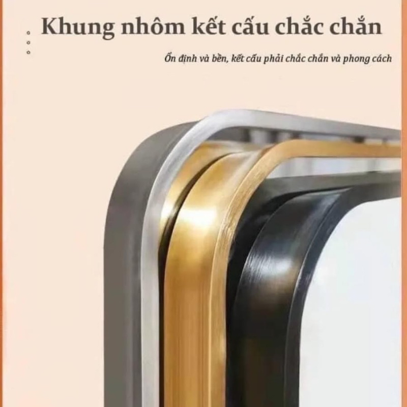 Gương chống vỡ, Gương soi toàn thân, gương di động soi siêu nét, gương soi siêu nét, hàng loại 1 khổ 1m5 x 40cm