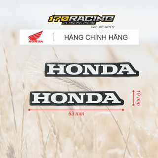 Tem decal dán đuôi sau, dè sau chữ Honda - hàng Chính hãng