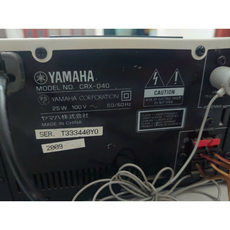 Bộ dàn hiếm Yamaha CRX040 Nhật bãi loa toàn dải